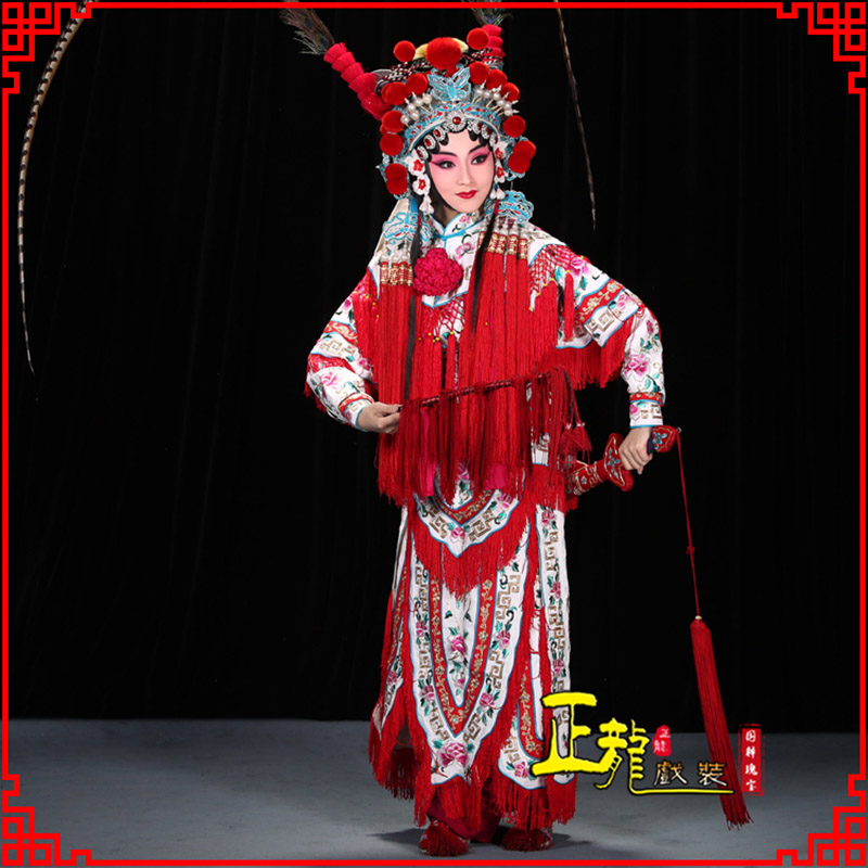 大厂刀马旦改容战父 软绉镶边女改良靠